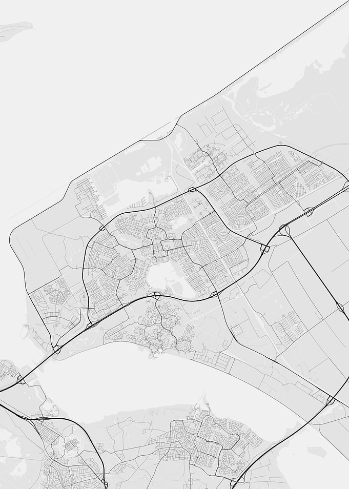 Almere Netherlands Map