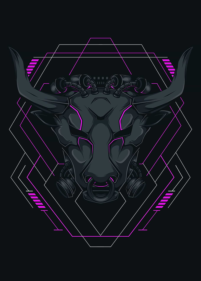 Bull Head Sacred Geometry