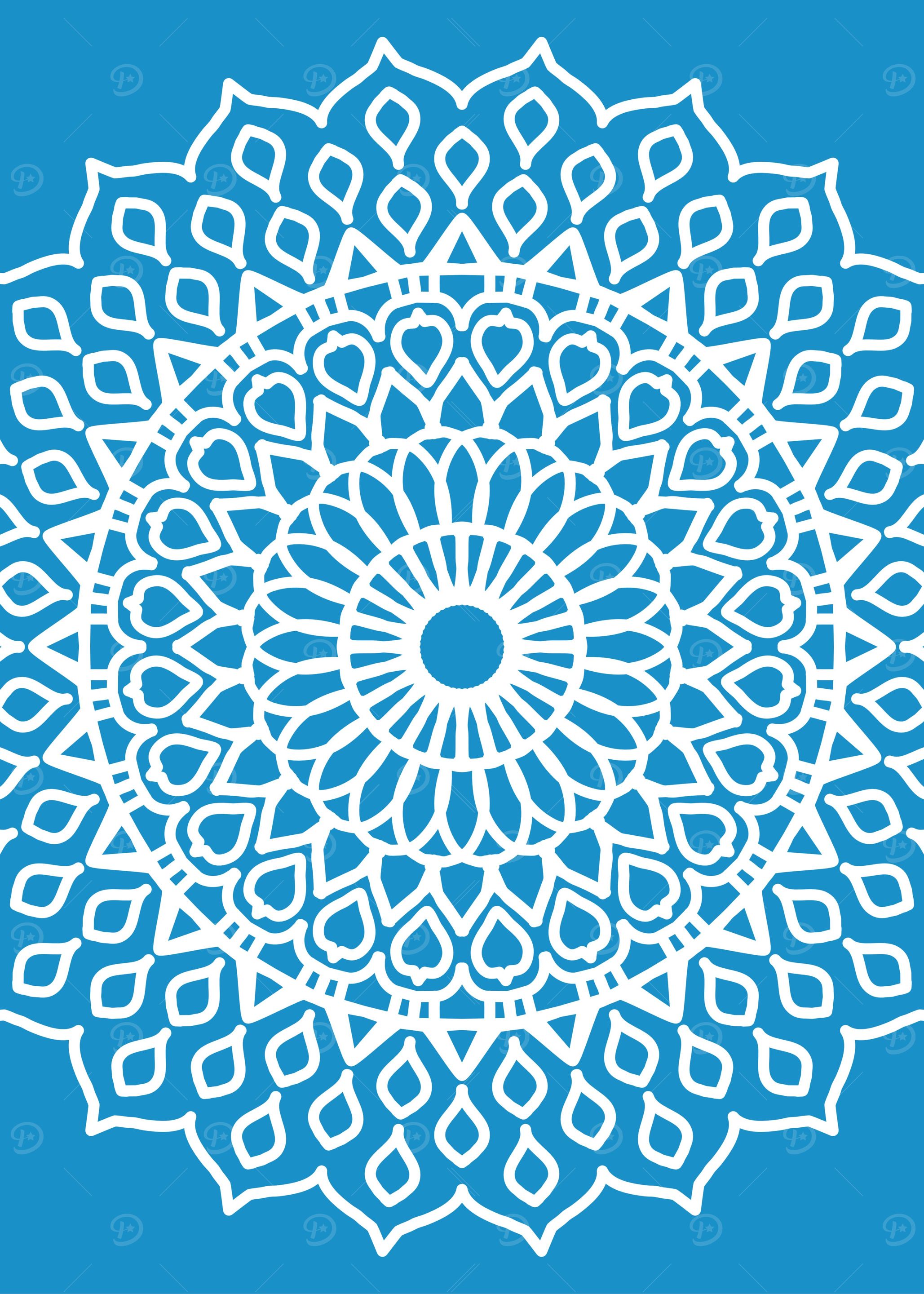 Bluebird Mandala