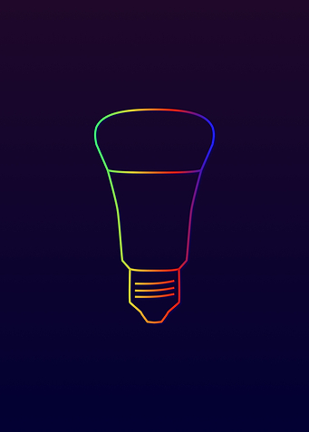 Lightbulb RGB ON