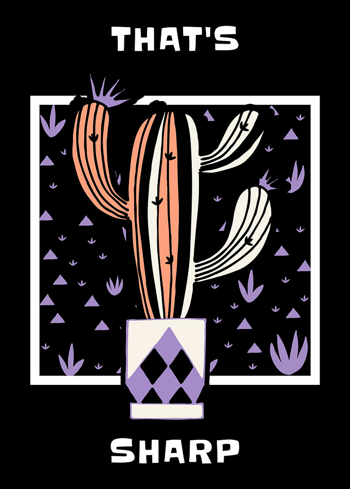 Thats Sharp Cactus Plant