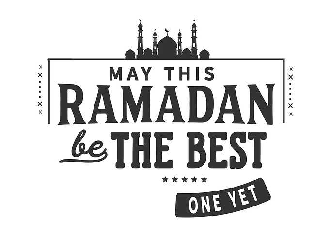 May This Ramadan