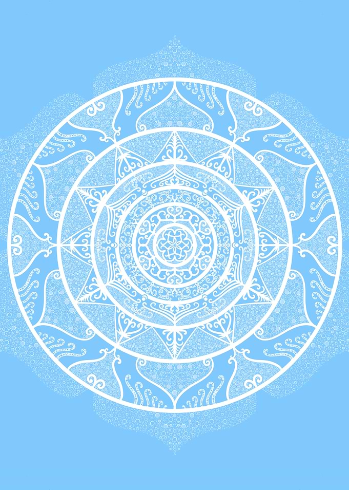 Brunnera Mandala