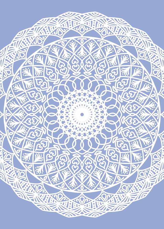 Blueberry Mandala