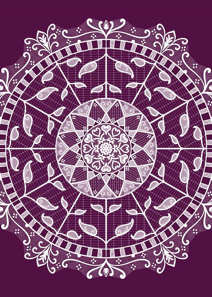 Blackberry Mandala