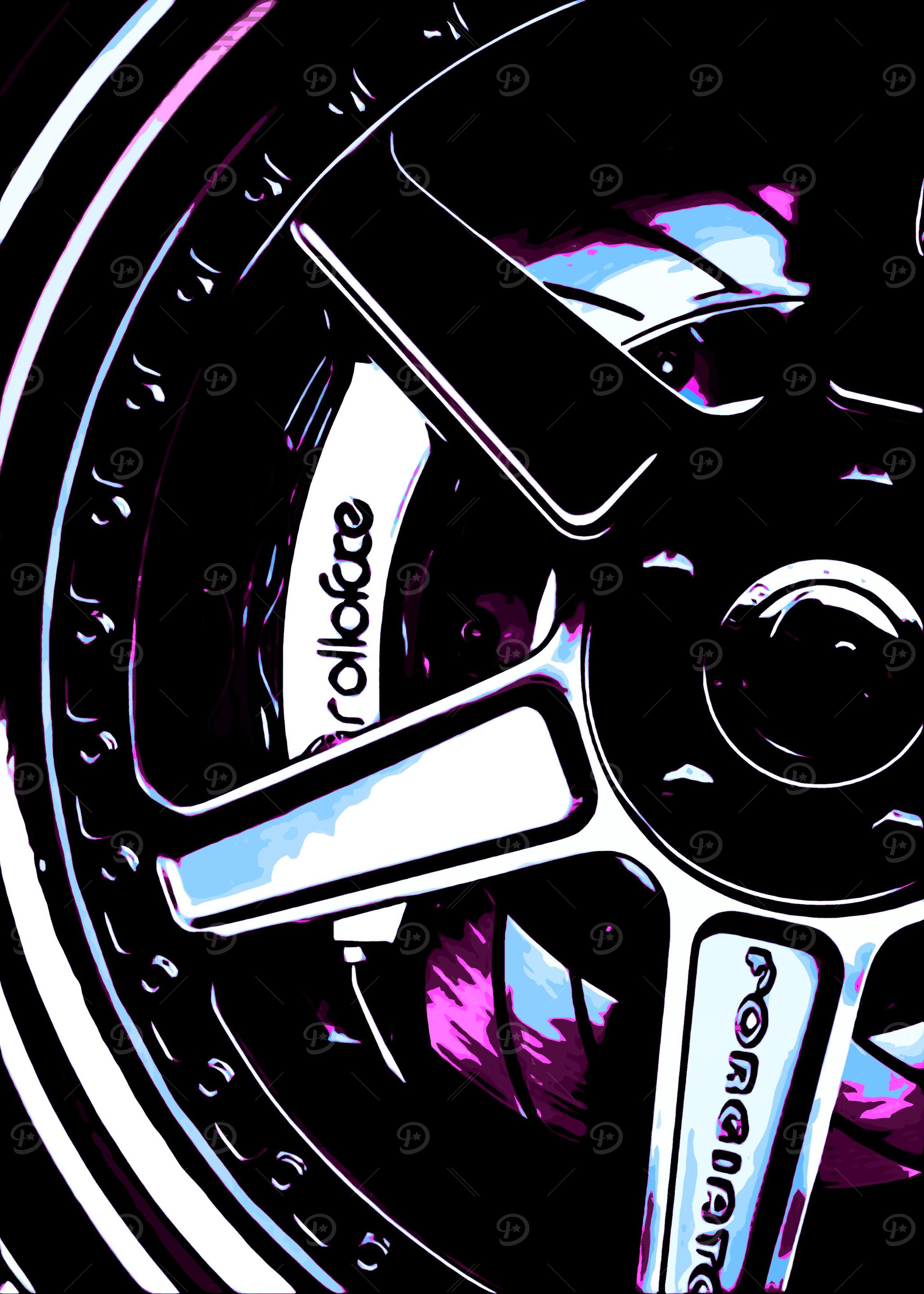 Wheel on Car