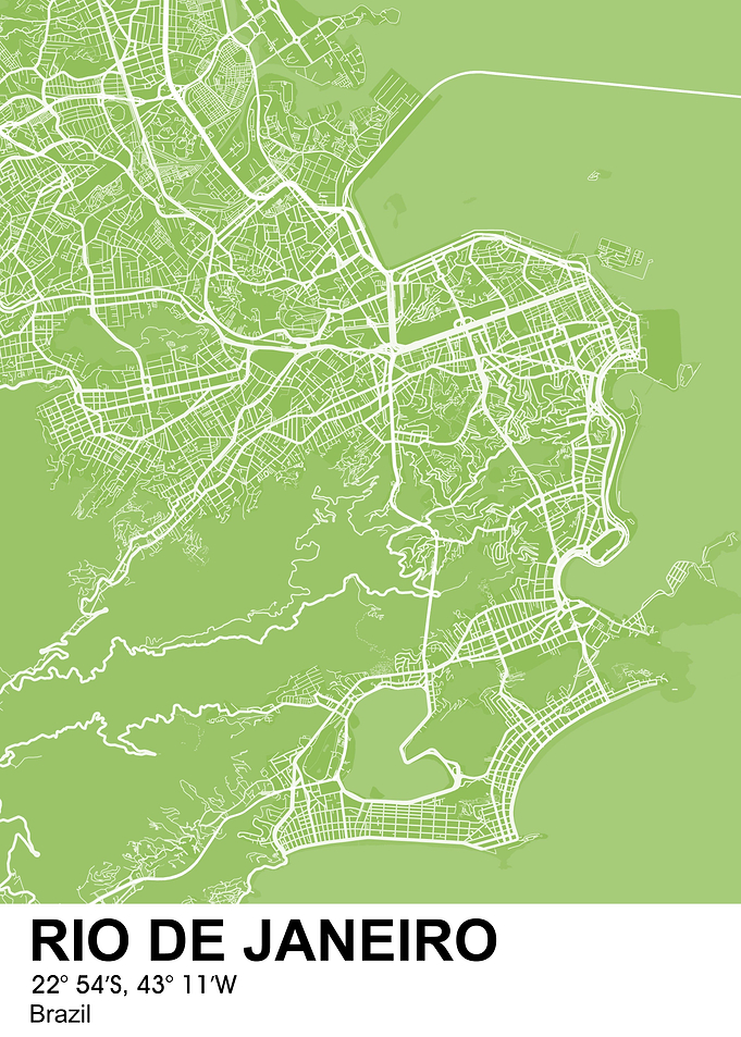 rio de janeiro color map