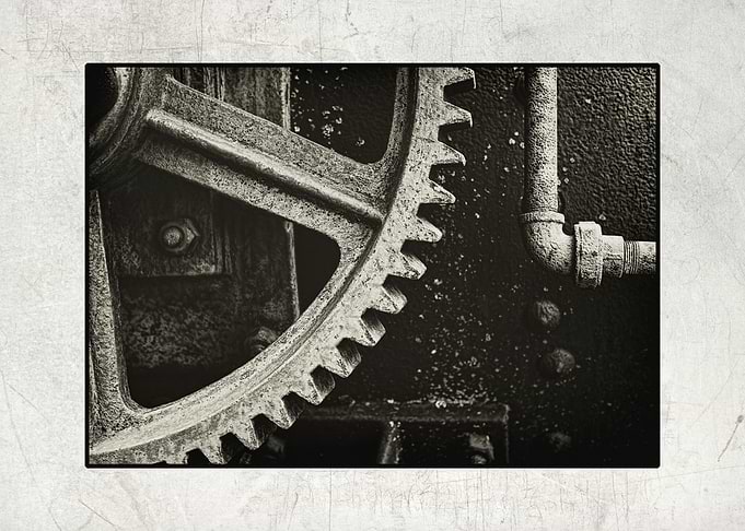 Rusted Gear Wheel