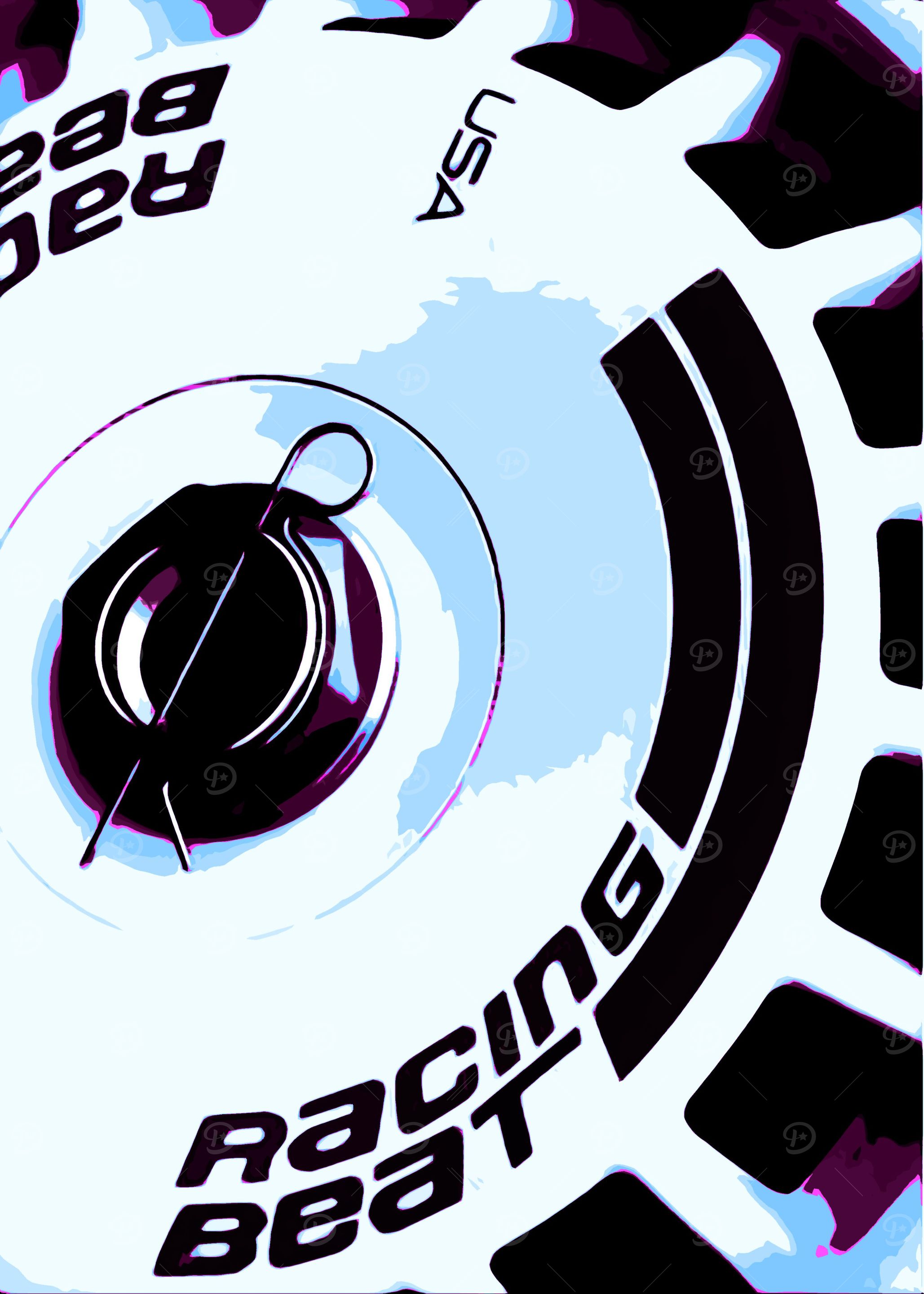 Wheel on Car
