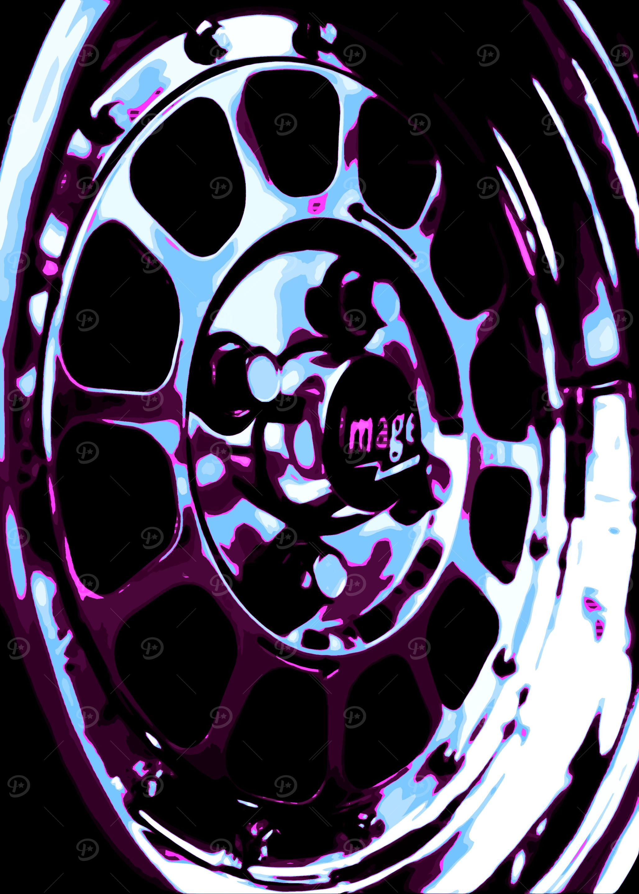 Wheel on Car