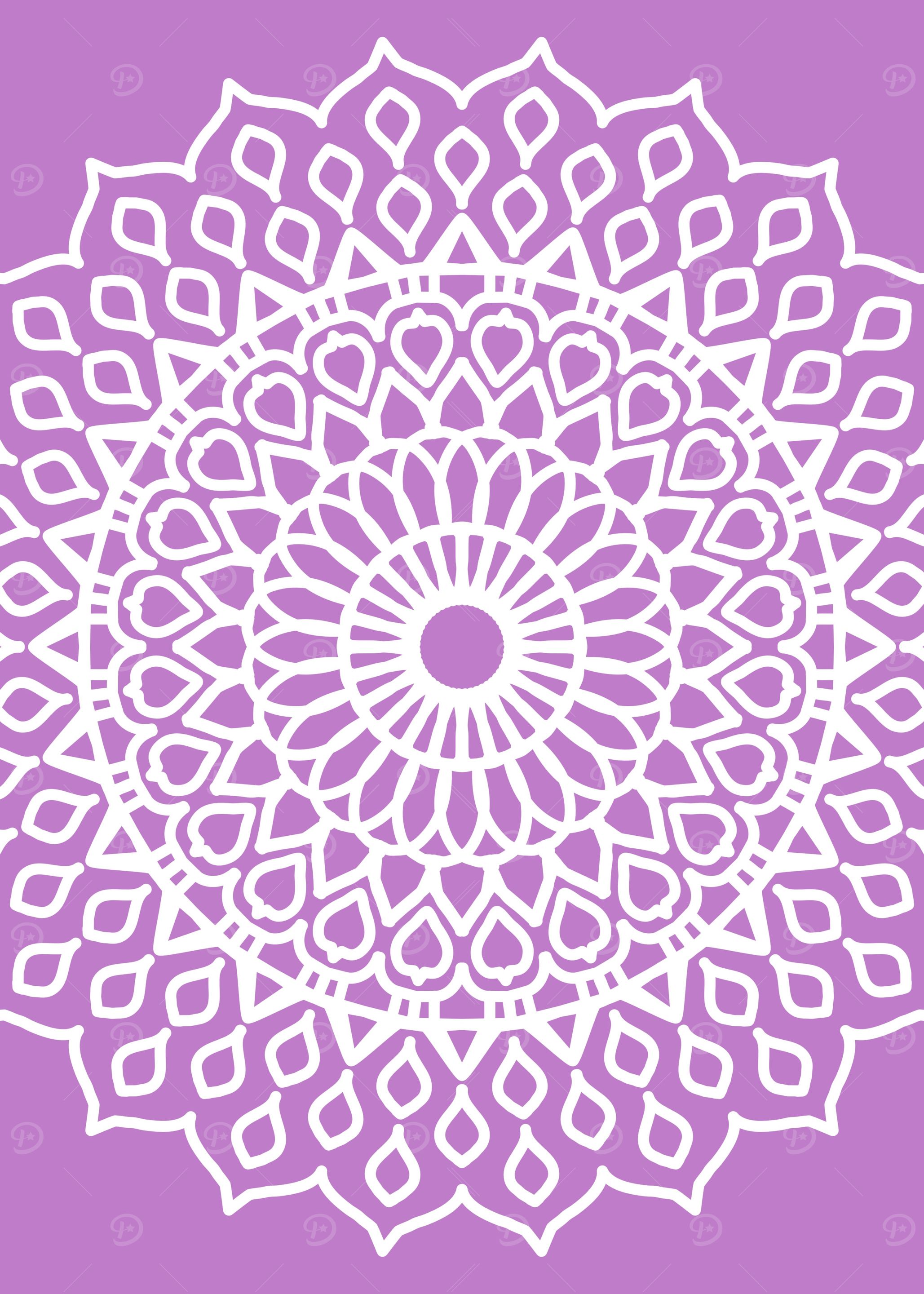 DansLew Heliotrope Mandala