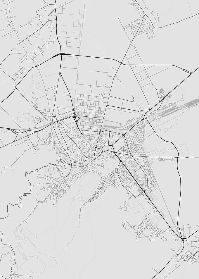Brasov Romania Map