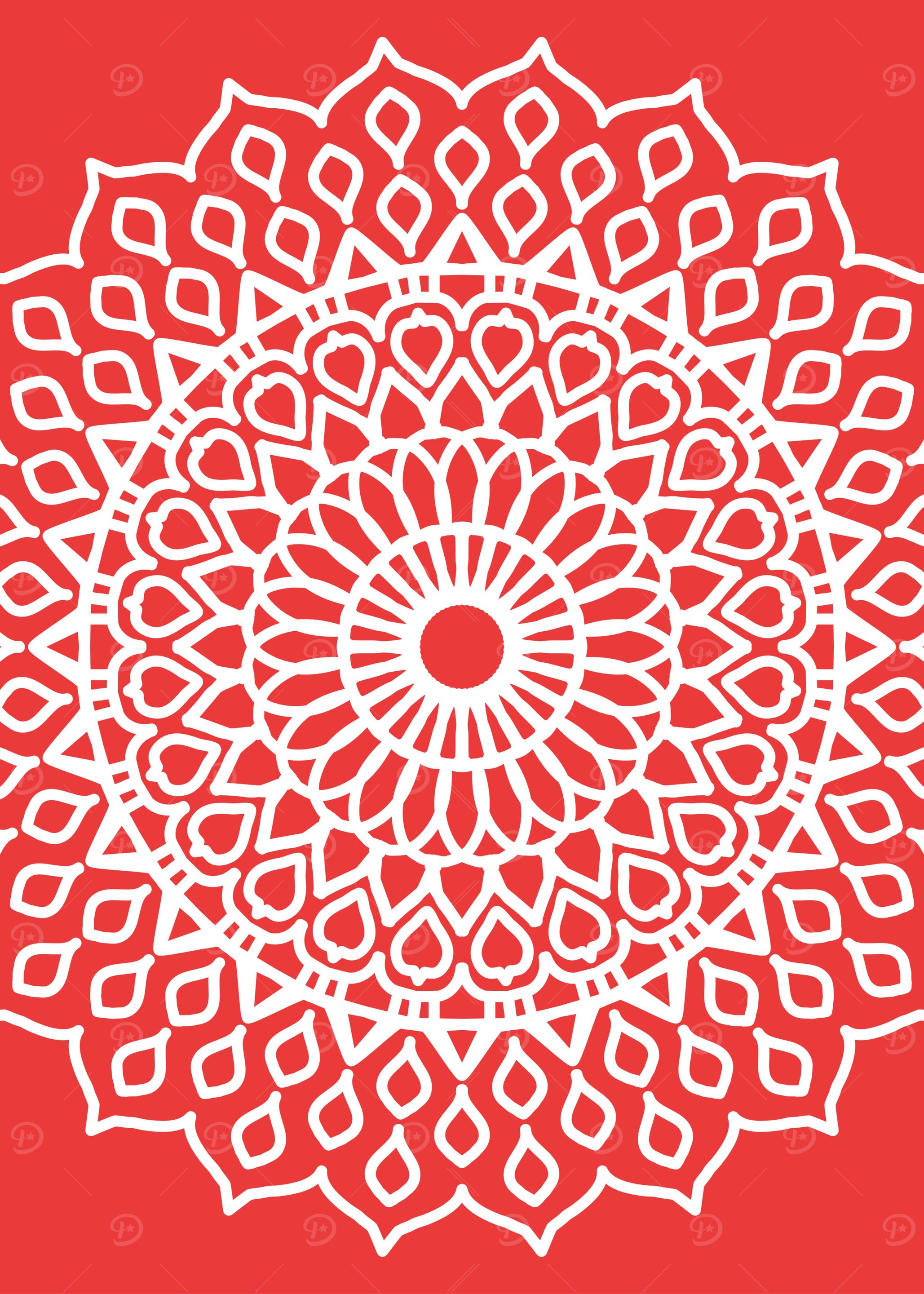 Goji Berry Mandala