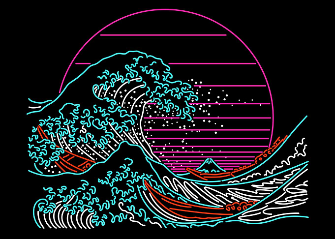 Great Neon Wave