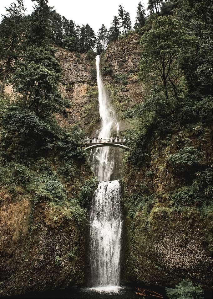 Waterfall Bridge Nature