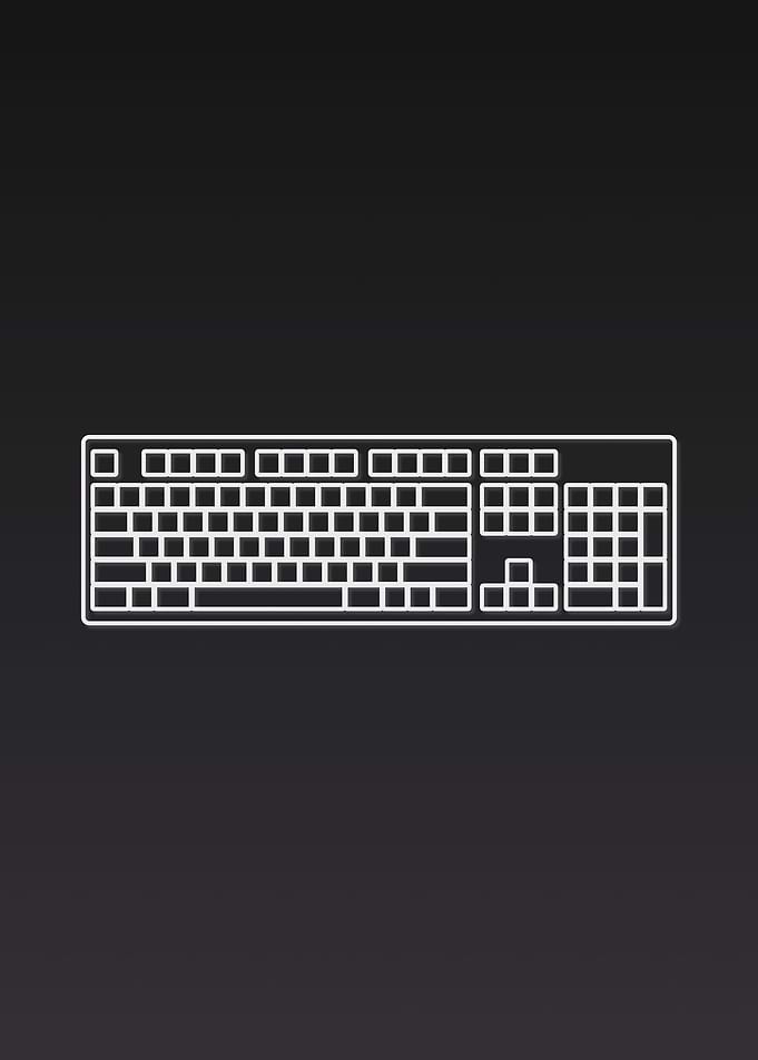 Gaming Keyboard RGB off