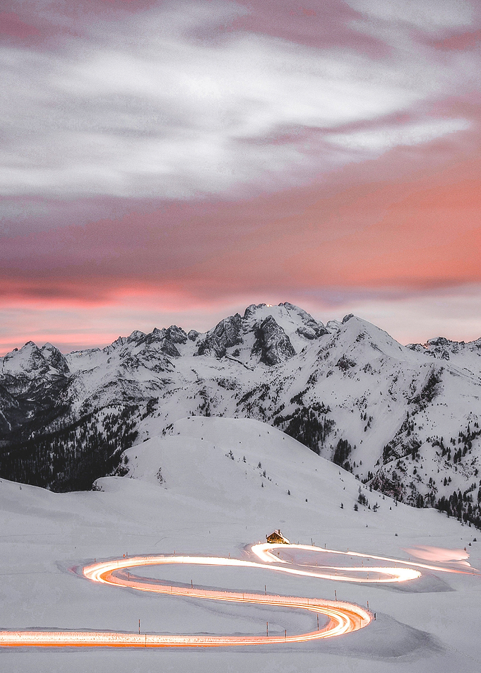 curved road