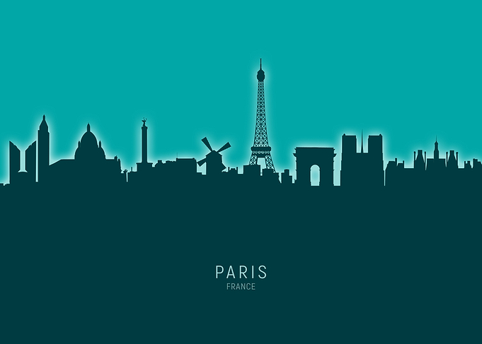 Paris Skyline France