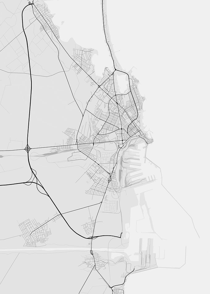 Constanta Romania Map