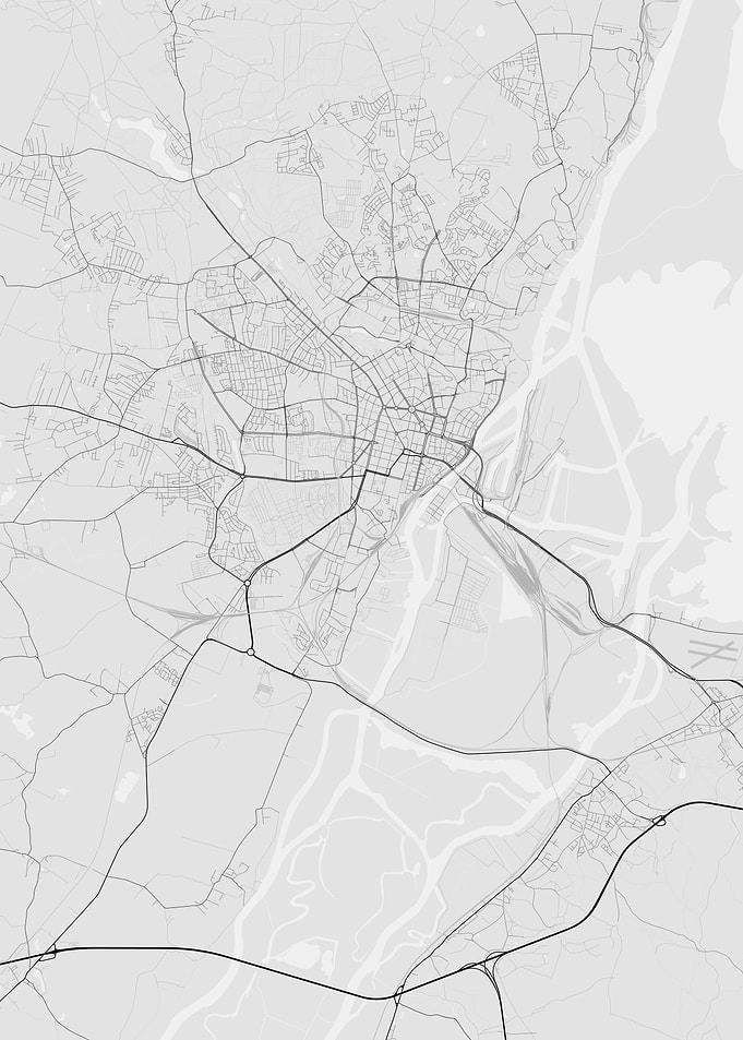 Szczecin Poland Map