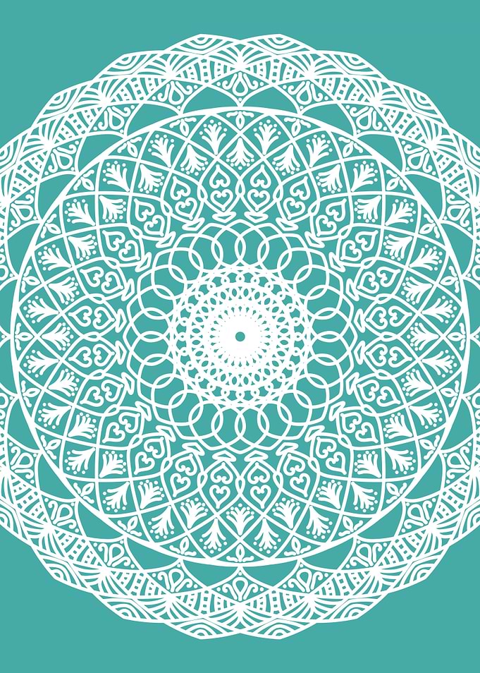 Blue Spruce Mandala