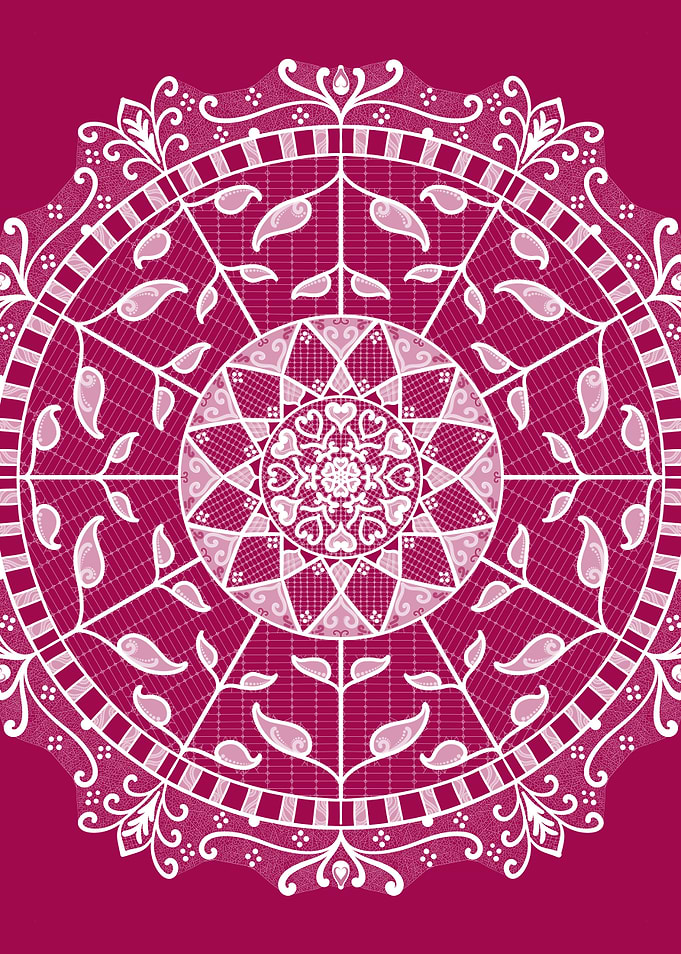 Lupine Mandala