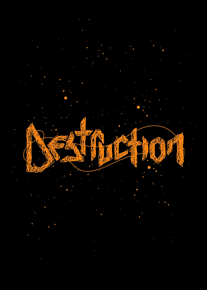 DESTRUCTION METAL BIG FOUR