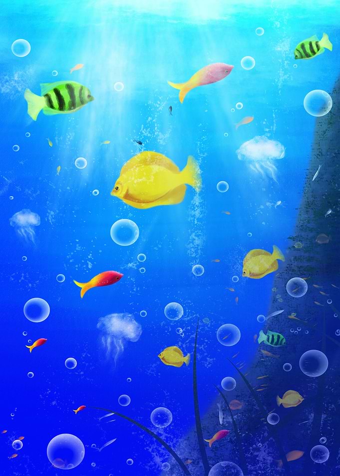 Fishes Underwater World