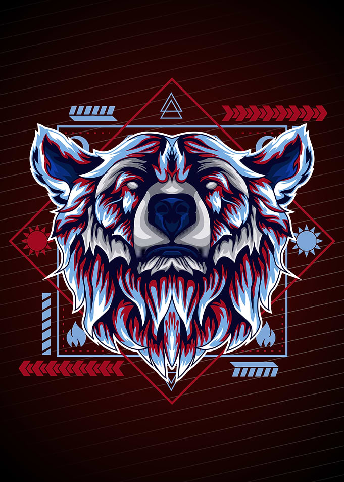 RED BLOOD BEAR