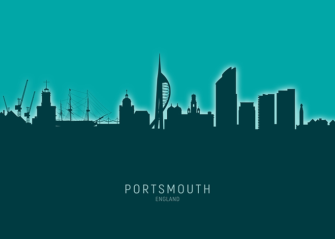 Portsmouth Skyline England