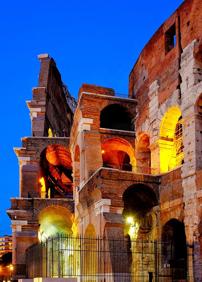 Detail of the Colosseum