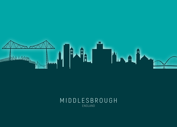 Middlesbrough Skyline