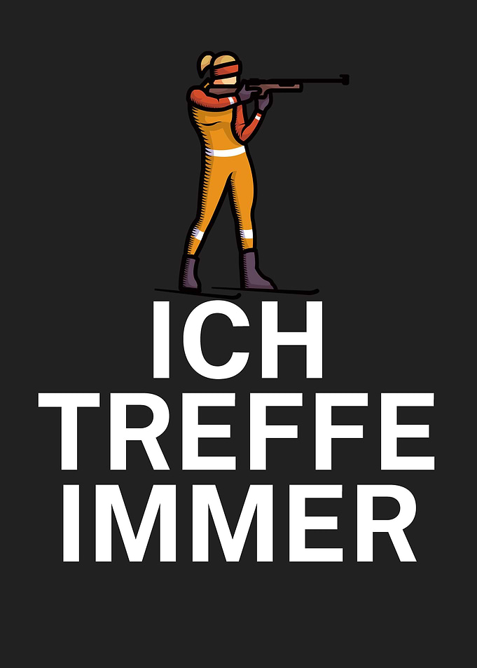 Ich treffe immer