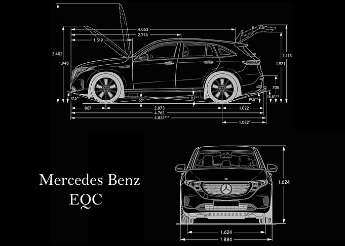 Mercedes Benz EQC 2019