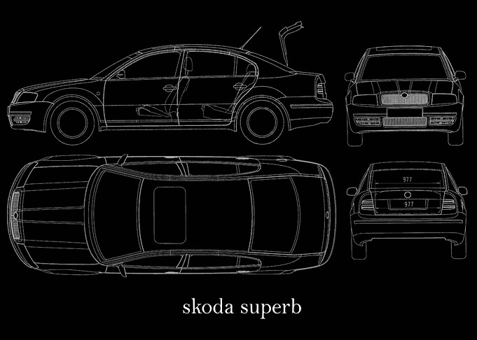skoda superb 2001