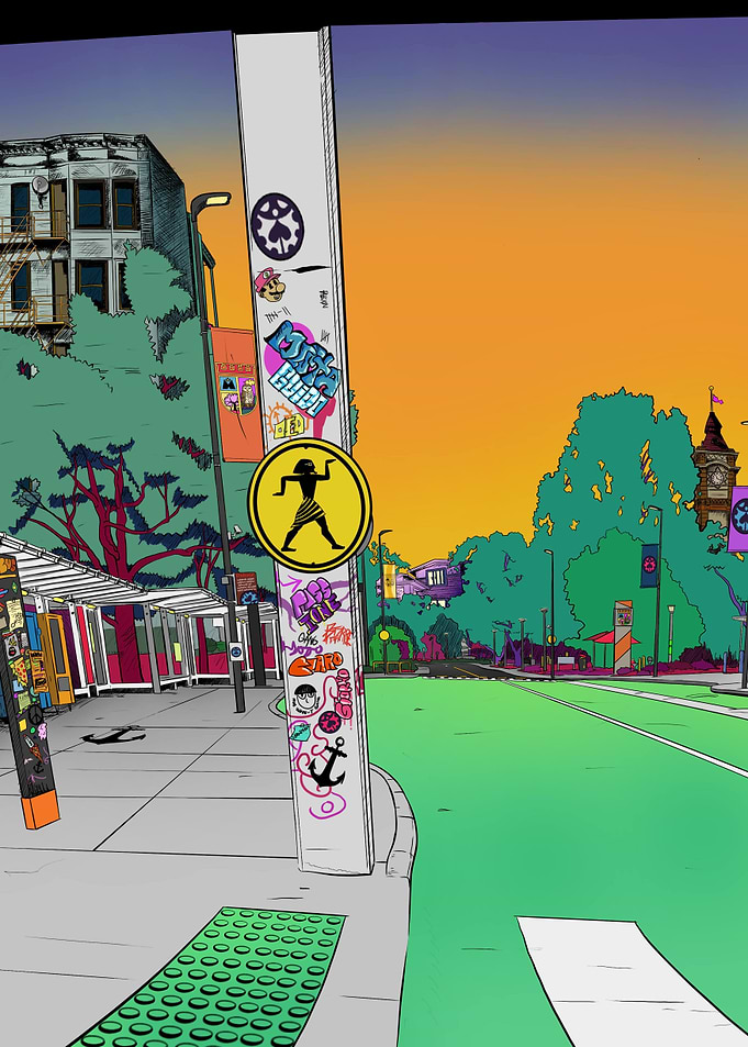 Street Art Colours
