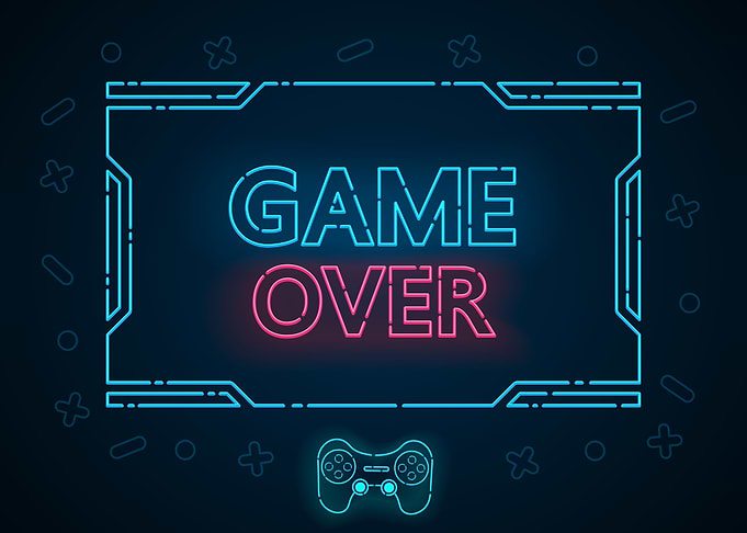 Game Over Neon