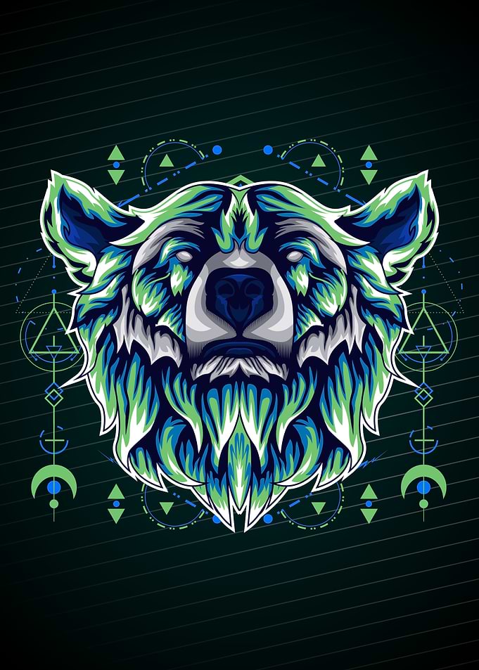 BEAR POP ART