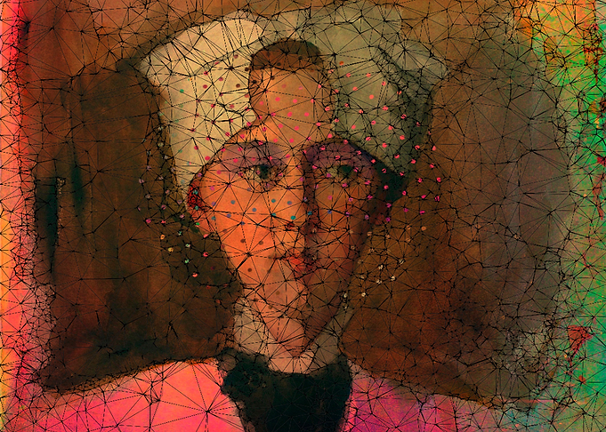 woman with a headscarf