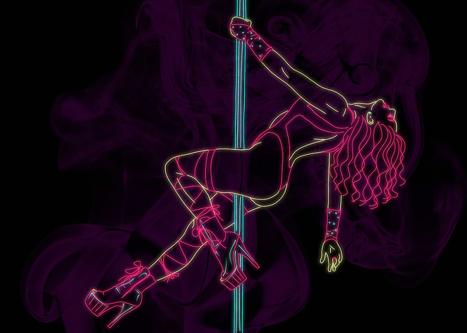 Sexy Exotic Poledancer 3