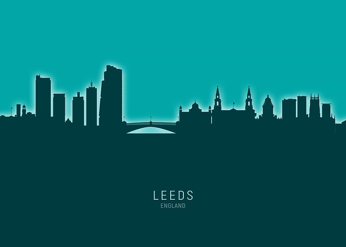 Leeds Skyline England