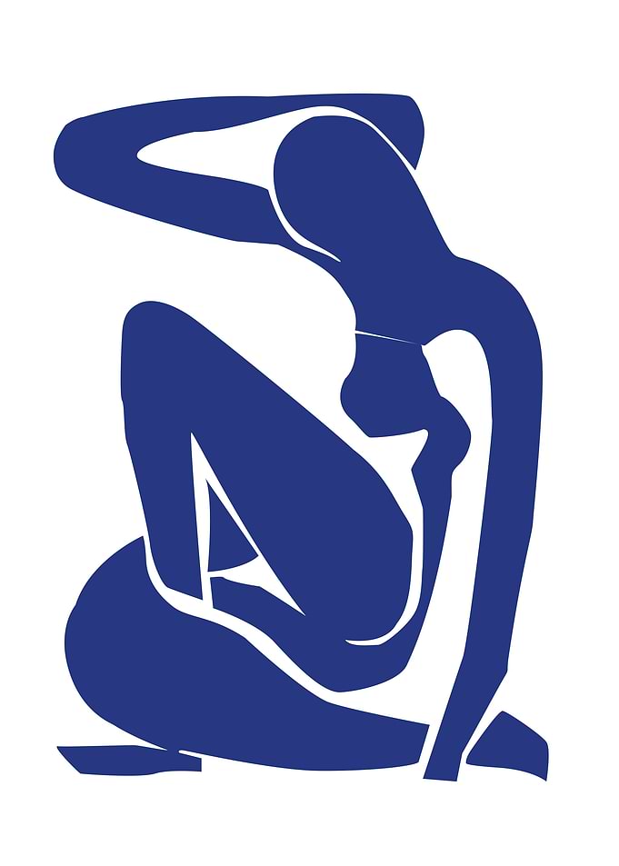 Matisse abstract woman