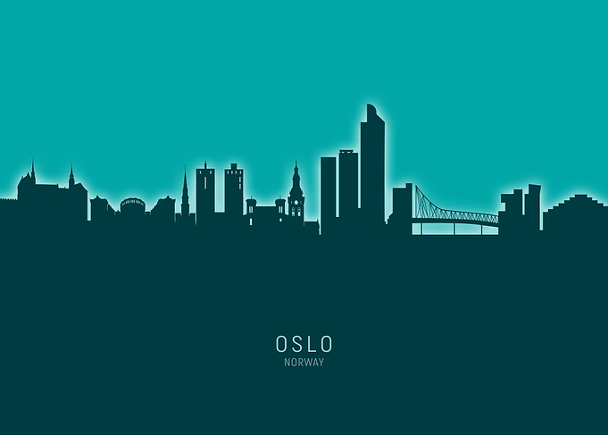 Oslo Skyline Norway