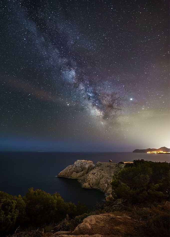 Starry Sky at the Sea