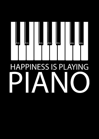 Happiness Is Playing Piano