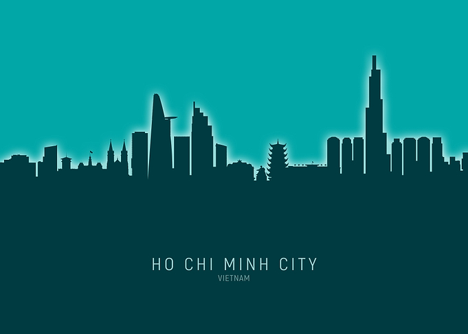 Ho Chi Minh City Skyline