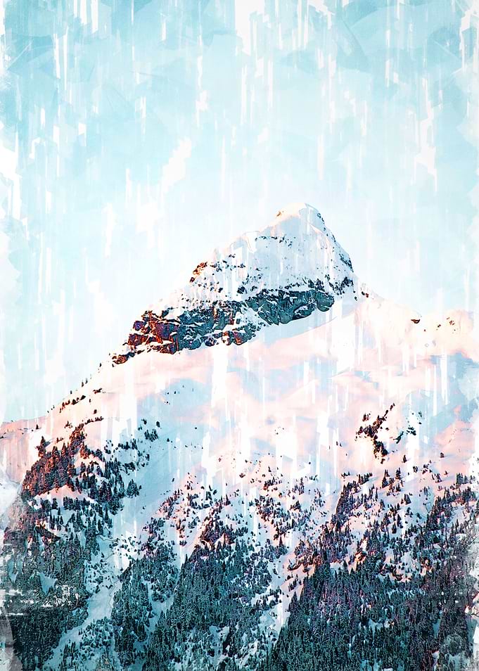 Cold Canadian Snowy Summit