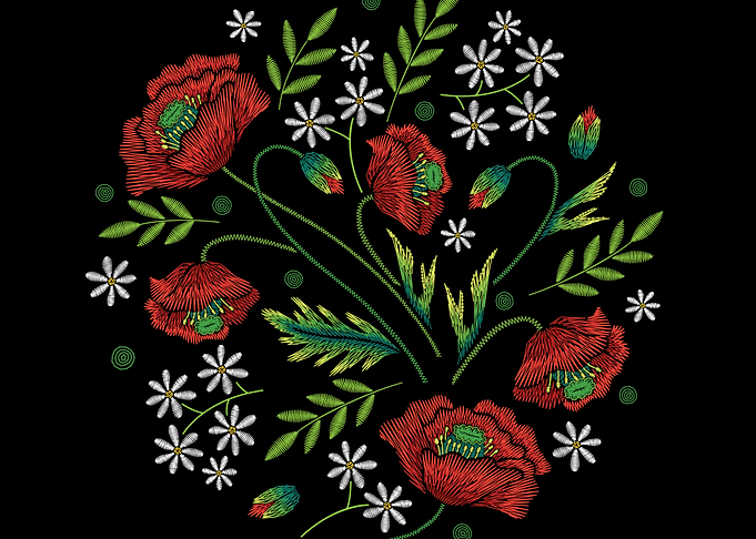 EmbroideredFlow onBlack 17
