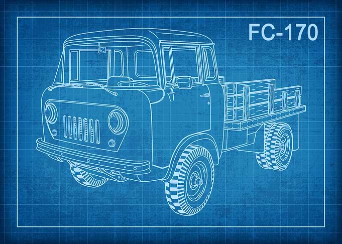 Jeep FC170 Blueprint