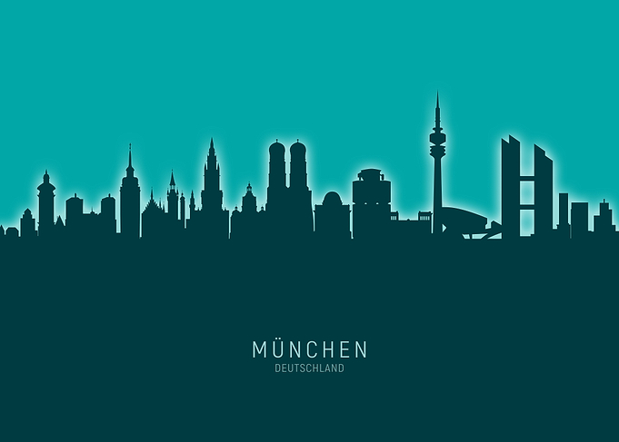 Munich Skyline Deutschland